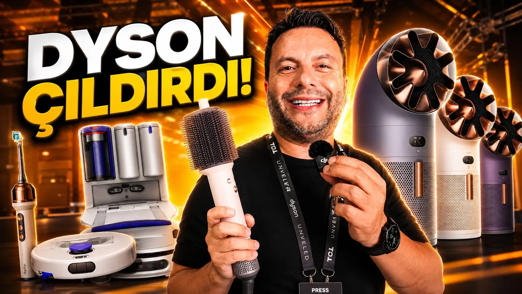 Dyson Çıldırdı! Dyson CameraJet, Nurovi Robot Süpürge, Hush Jet ve Corrale Cool-Shine